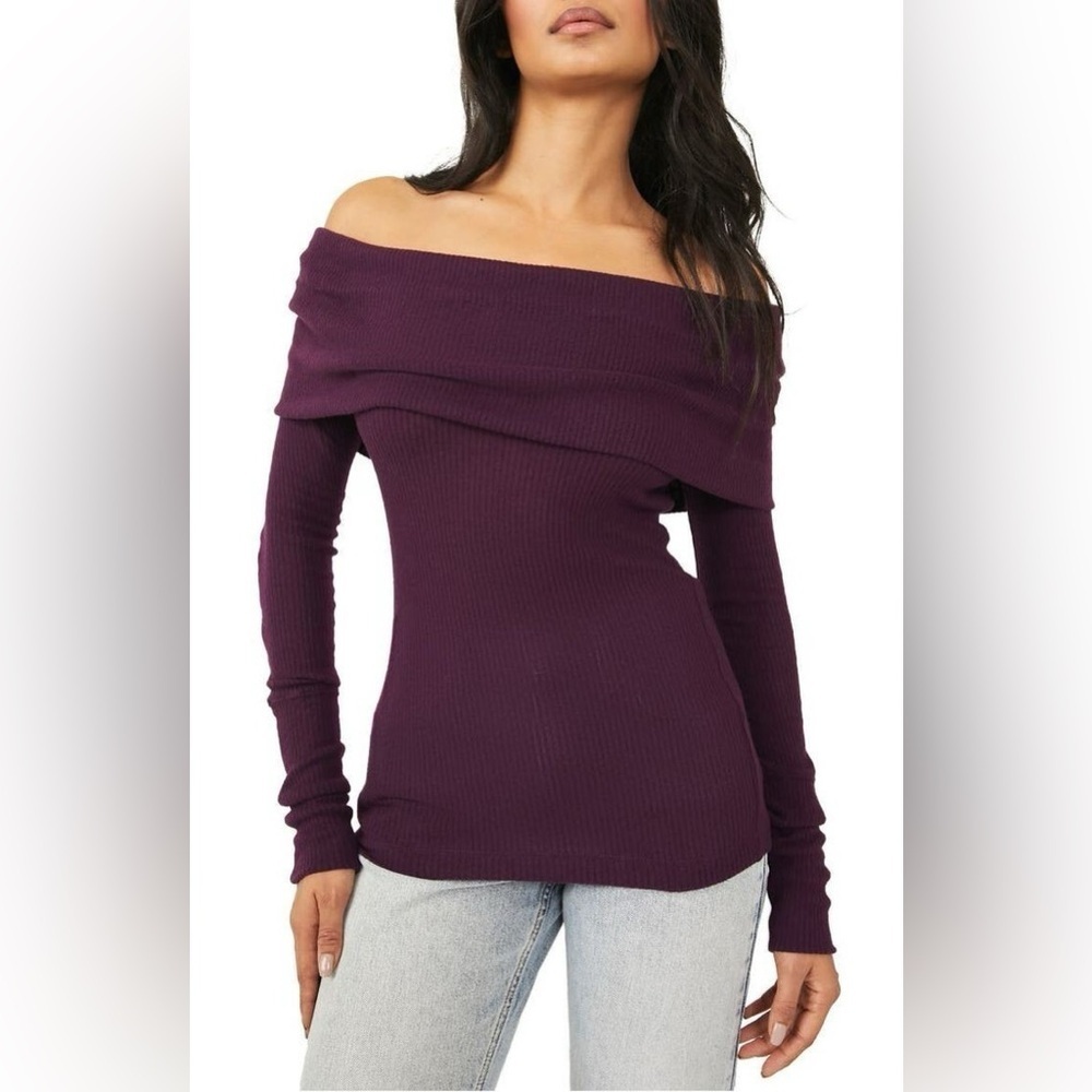 RARE We The Free NWT Snowbunny Long Sleeve Tee—S
